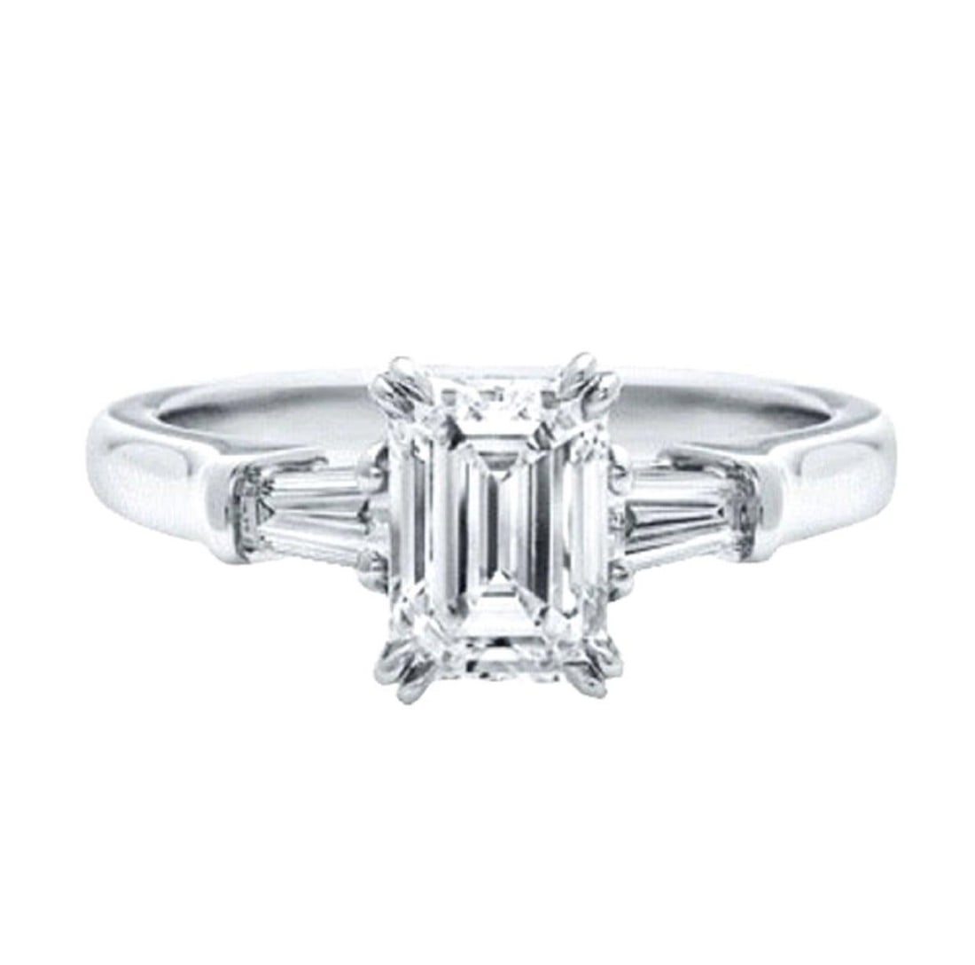 GIA Certified Engagement Ring Cushion Diamond Cut - 3