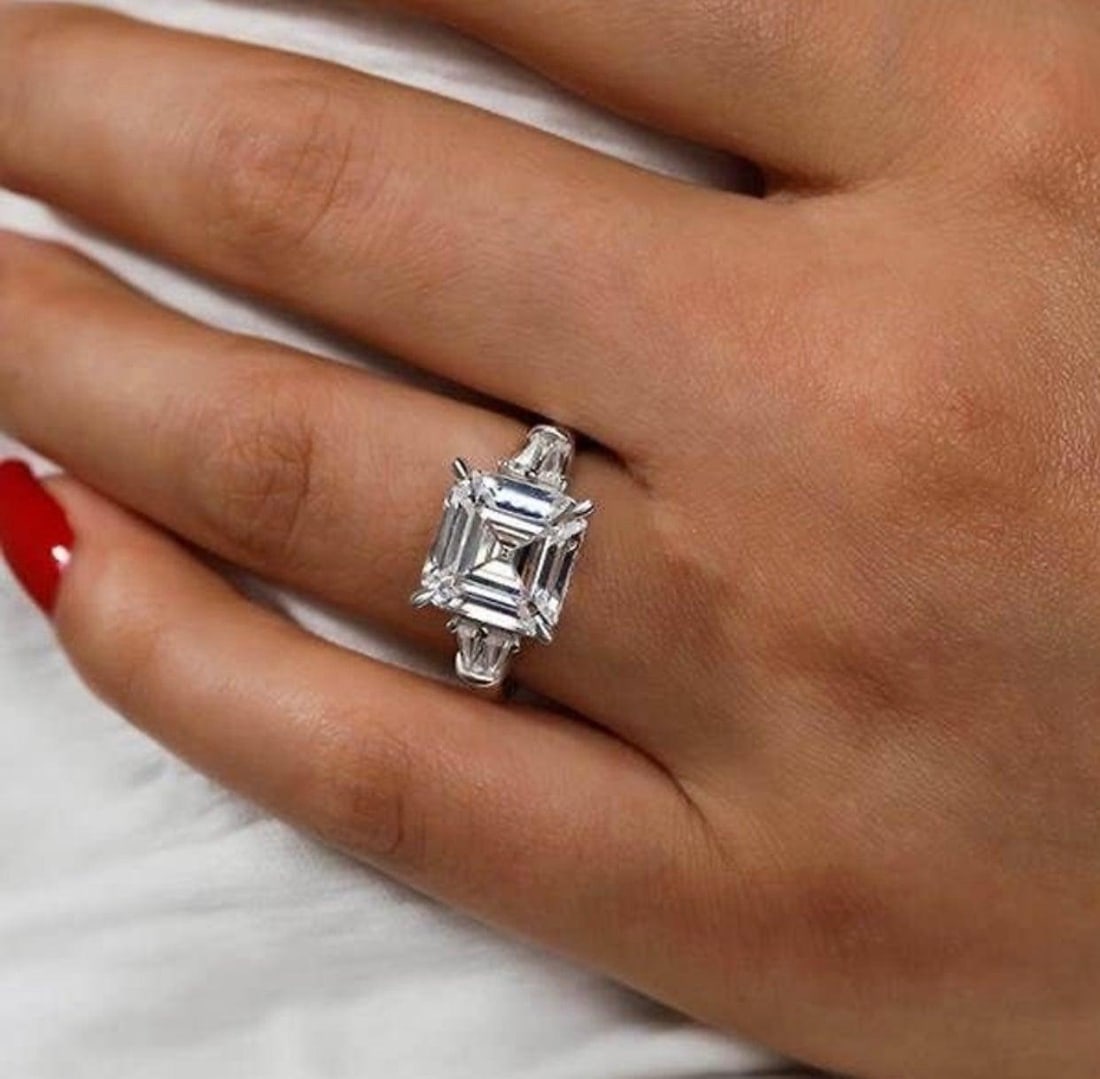 GIA Certified Engagement Ring Cushion Diamond Cut - 6