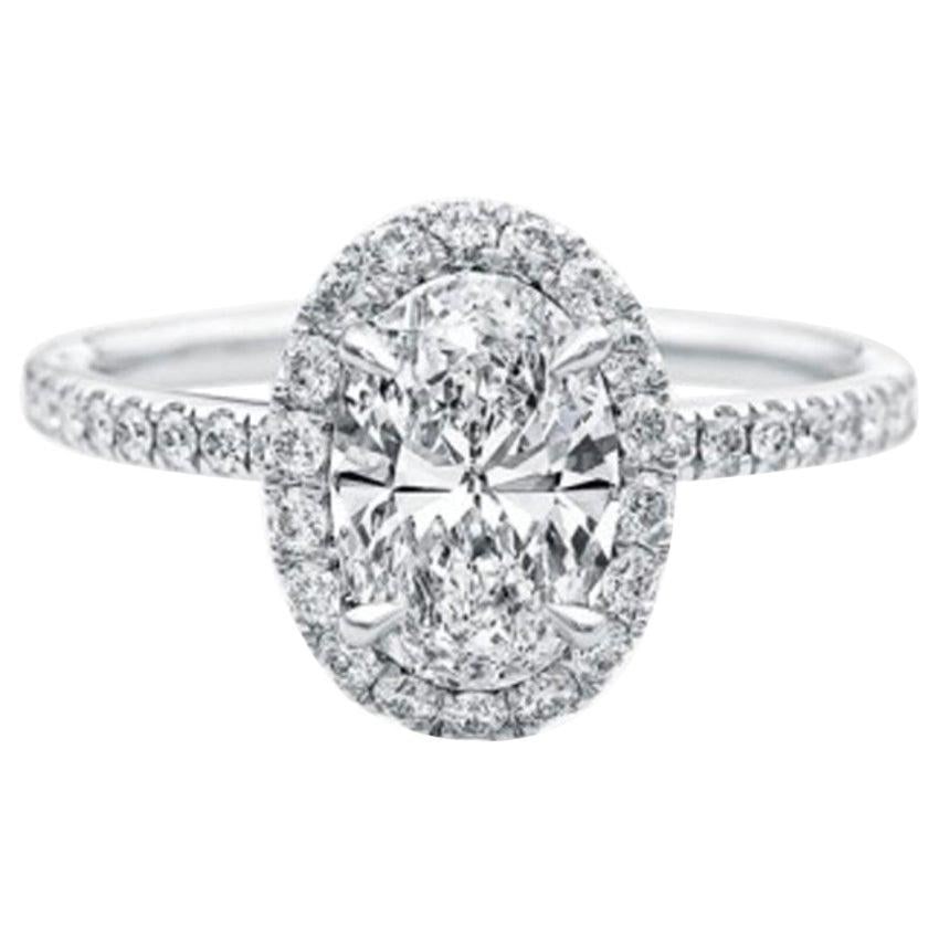 Made to Order GIA Certified Engagement Ring Oval Diamond Cut (1 of 5)