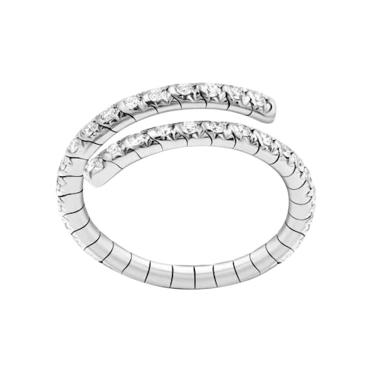 Modern Diamond White Gold Exclusive Ring for Her - 15