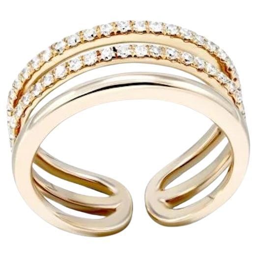Every Day Diamond Yellow Gold Exclusive Ring for Her - 14