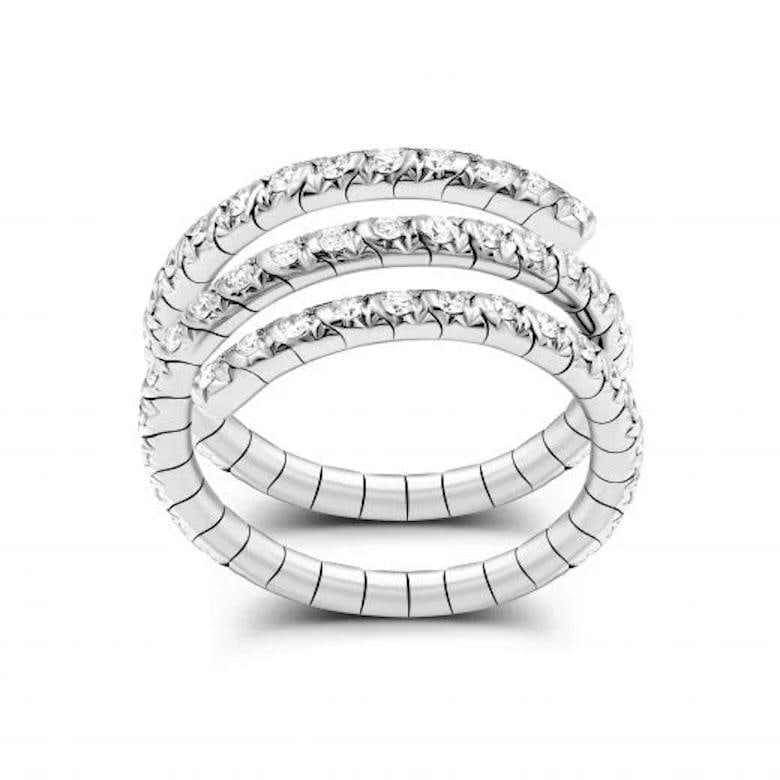 Maxi Serpent Diamond Yellow Gold Exclusive Ring for Her - 2