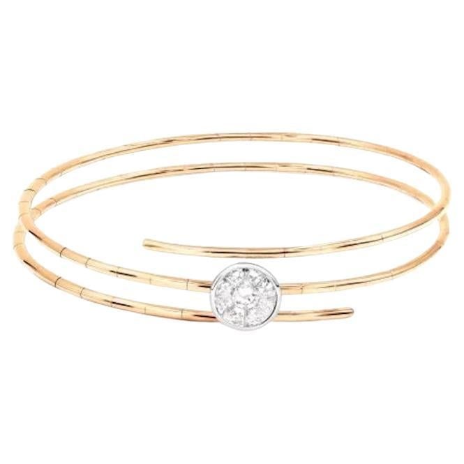 Serpent Round Shape Diamond Bracelet 14K Yellow Gold for Her: Title: Serpent Round Shape Diamond Bracelet 14K Yellow Gold for Her Description: BRACELET 14K Same model in White Gold Avaliable White Gold Diamond 9-0,7-Icz/SI1 Weight 12,84 grams Size 18 With a