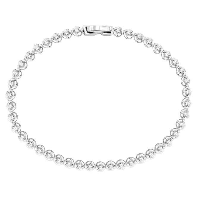 Classic Diamond Bracelet 14K White Gold for Her: Title: Classic Diamond Bracelet 14K White Gold for Her Description: BRACELET 14K White Gold Diamond 43-1,73-Icz/SI1 Weight 5,24 grams Size 19 With a heritage of ancient fine Swiss jewelry traditions,