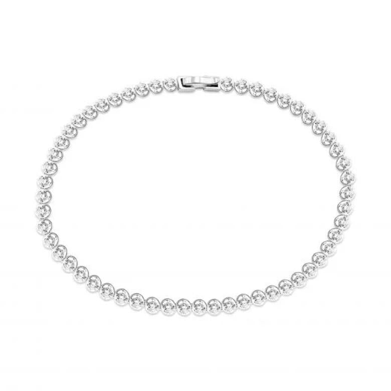 Classic Diamond Bracelet 14K White Gold - 4