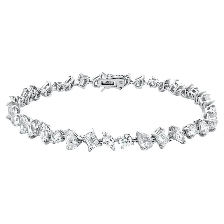 Capsule Chaos Diamond Gold 18K Bracelet for Her - 2