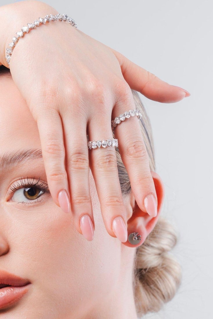 Capsule Chaos Diamond Gold 18K Bracelet for Her - 4