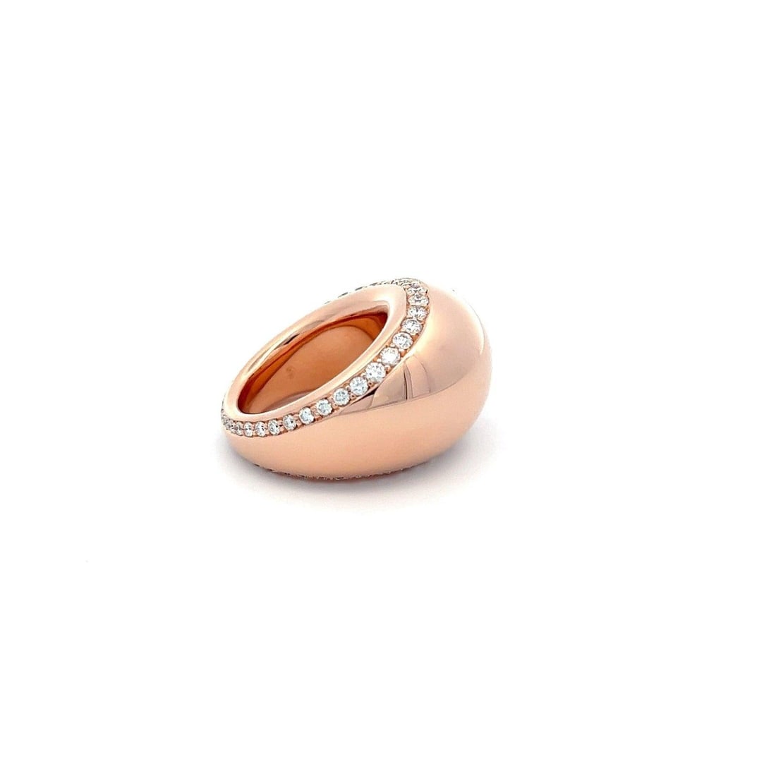Classic Diamond 18K Rose Gold Exclusive Ring - 16