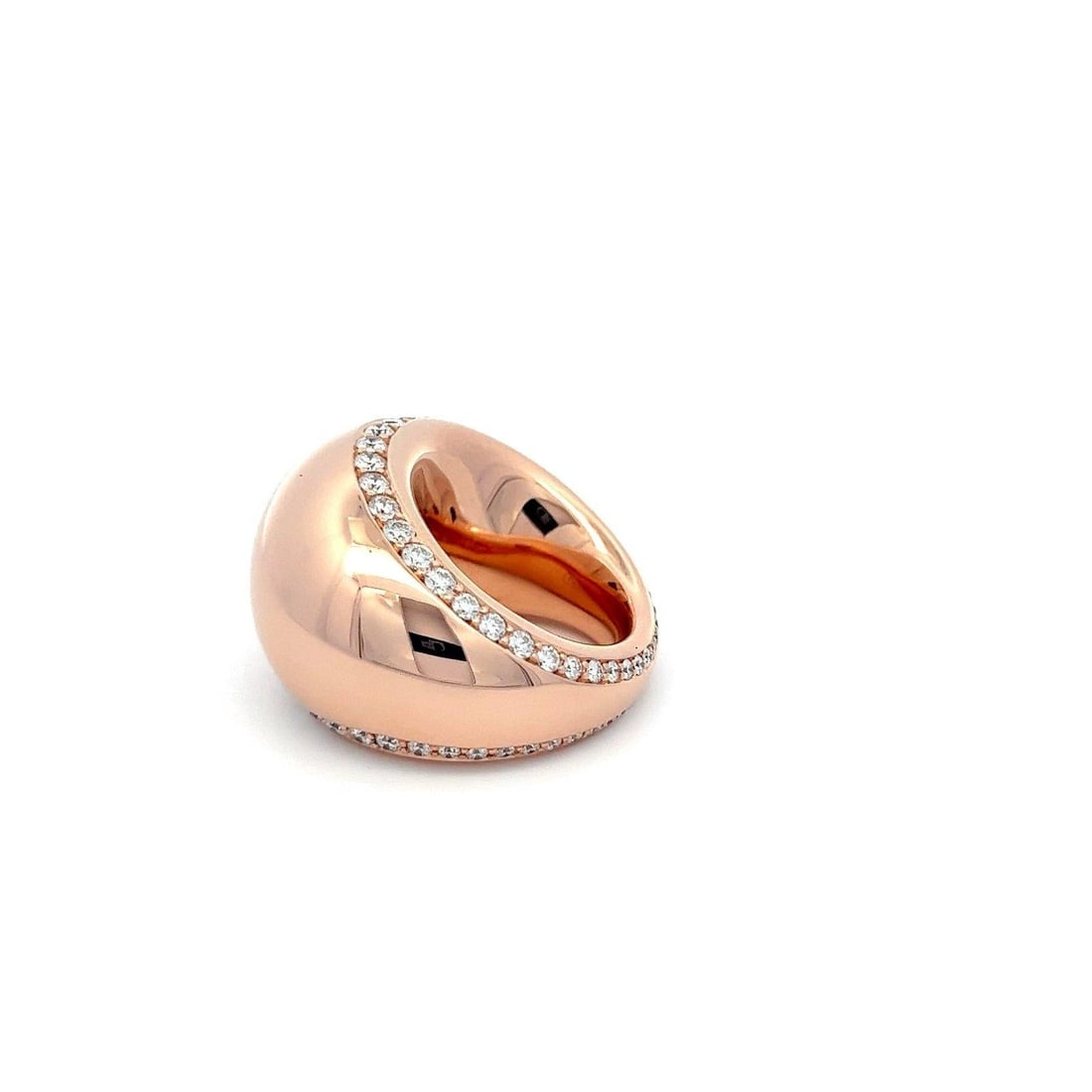 Classic Diamond 18K Rose Gold Exclusive Ring - 3