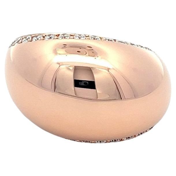 Classic Diamond 18K Rose Gold Exclusive Ring - 7