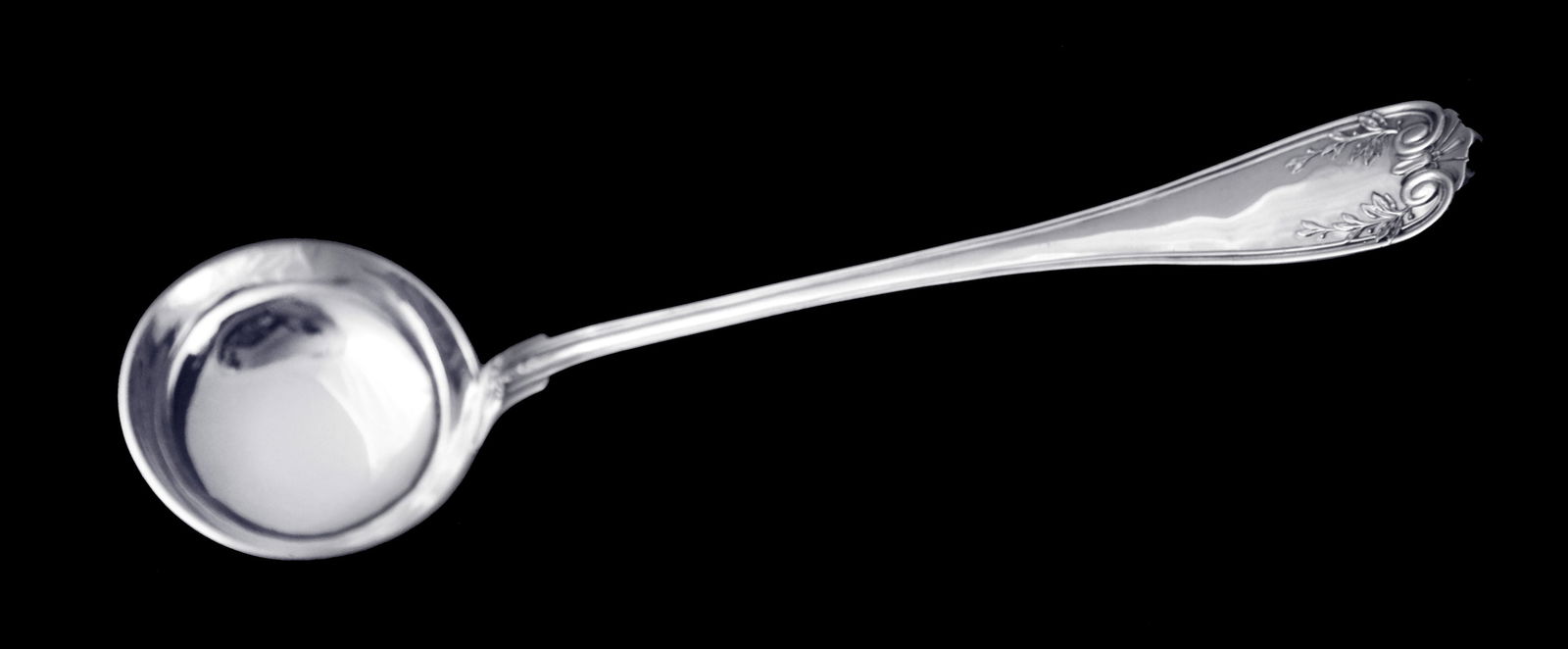 BF - Stunning Set of 8 Magnificent French Antique Sterling Silver Flatware Serving Pieces. - 6