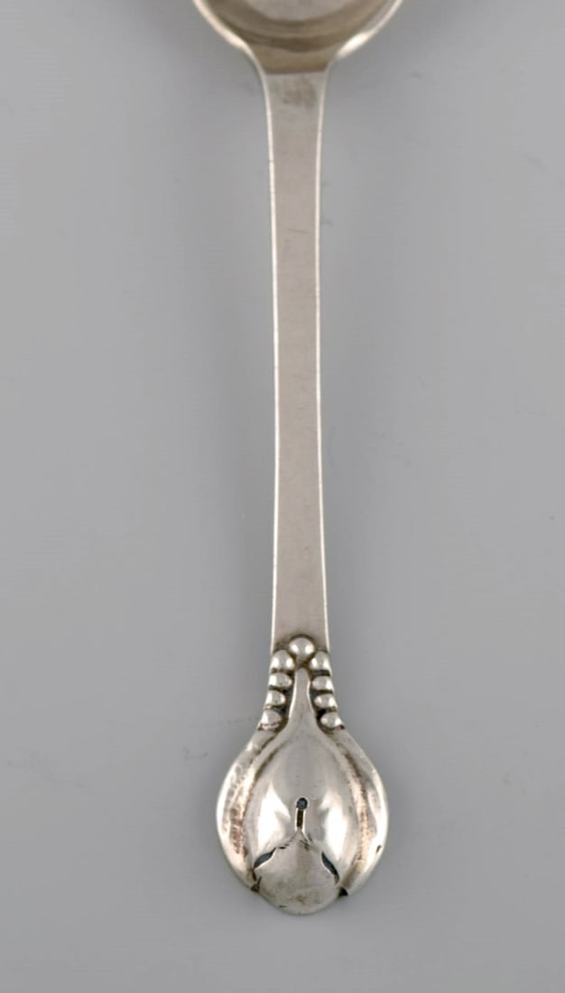 Evald Nielsen Number 3 teaspoon in silver (830). 1920s. - 2