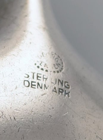 Georg Jensen Cypress tablespoon in sterling silver. - 4