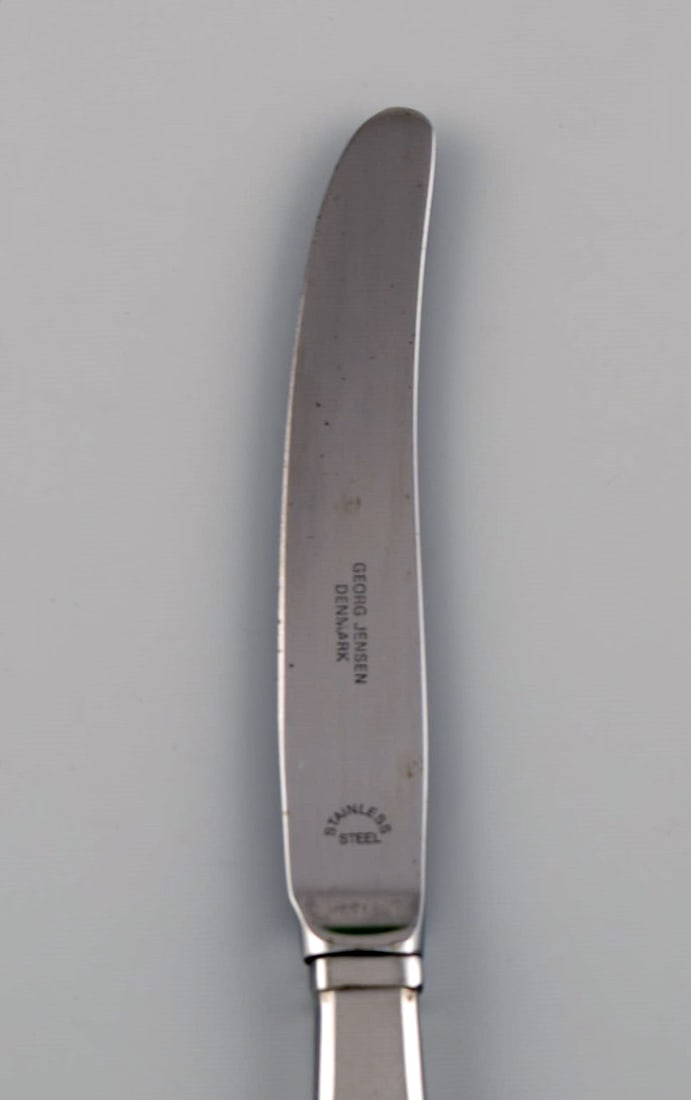 Gundorph Albertus for Georg Jensen. Mitra fruit knife in stainless steel. 1970s. 11 pcs in stock. - 2