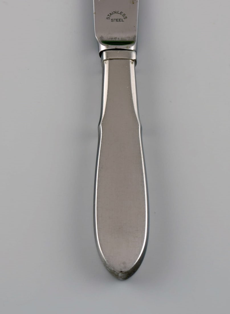 Gundorph Albertus for Georg Jensen. Mitra fruit knife in stainless steel. 1970s. 11 pcs in stock. - 3