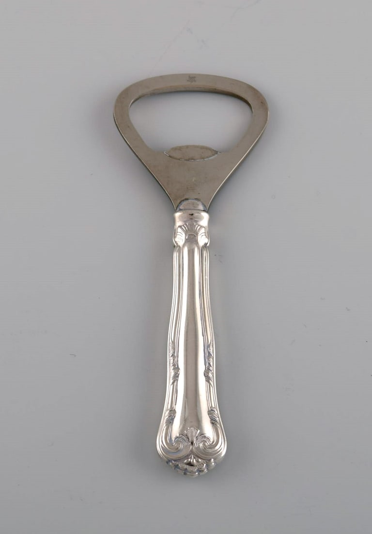 Six Cohr serving parts in silver (830) and stainless steel. Mid 20th century. - 4