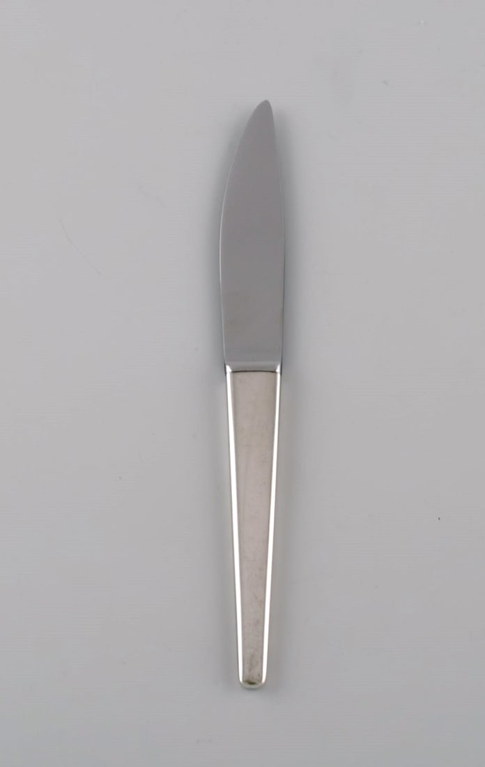 Georg Jensen Caravel fruit knife in sterling silver and stainless steel. 14 pcs in stock. (1 of 4)