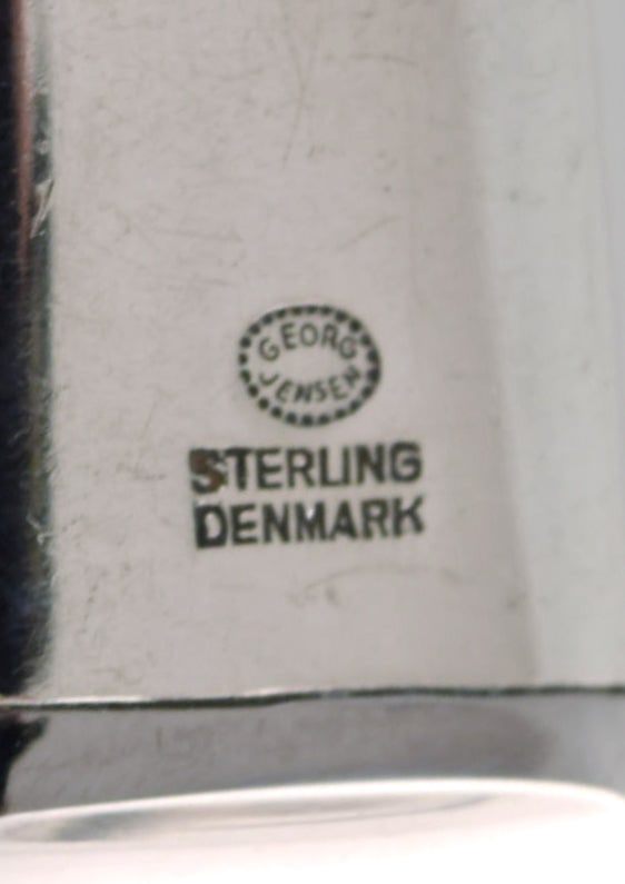 Georg Jensen Caravel fruit knife in sterling silver and stainless steel. 14 pcs in stock. - 4