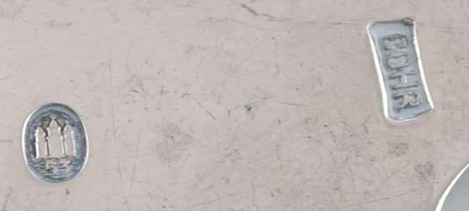 Cohr tea strainer in silver (830). Mid-20th century. - 5