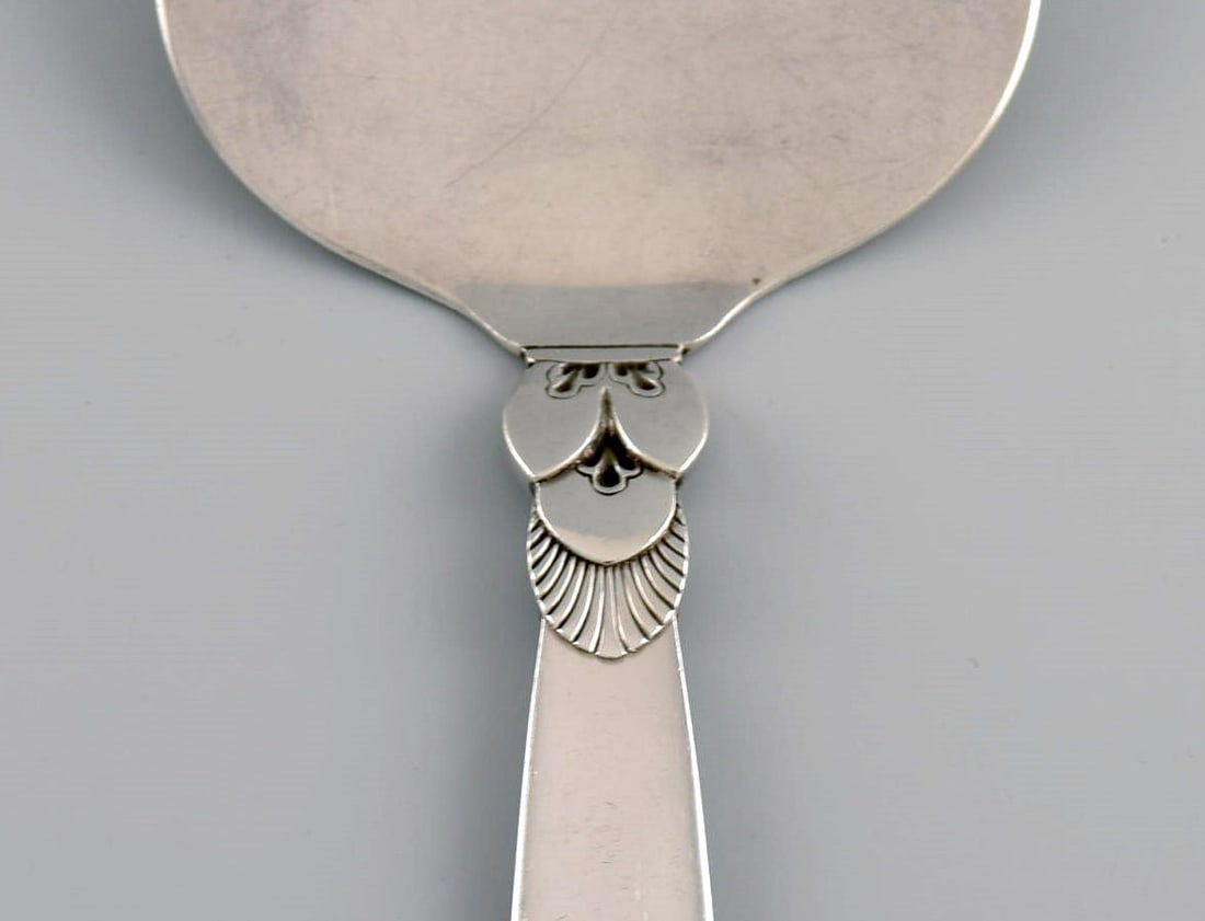 Georg Jensen Cactus serving spade in sterling silver. - 4