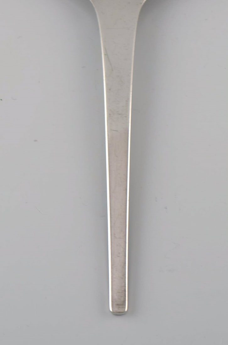 Georg Jensen Caravel bouillon spoon in sterling silver. Twelve pieces in stock. - 3