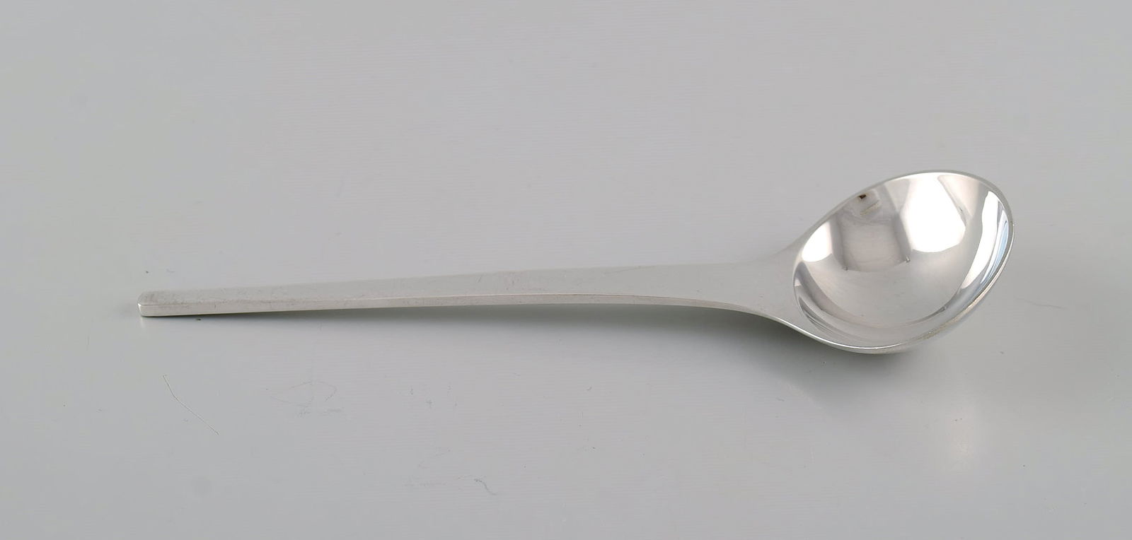 Georg Jensen Caravel bouillon spoon in sterling silver. Twelve pieces in stock. - 4