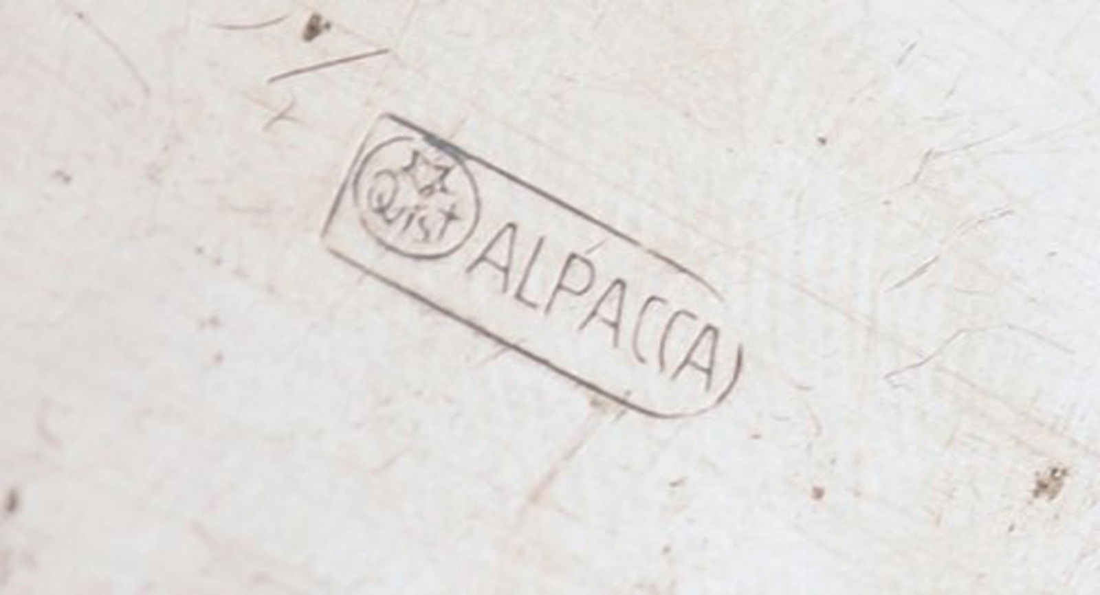 Scandinavian silversmith. Six serving parts in plated silver (alpacca). Mid-20th century. - 7