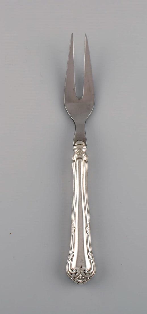 Three Cohr serving parts in silver (830). Mid-20th century. - 4