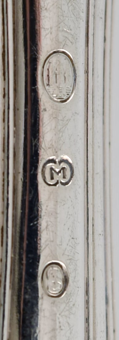 Three Cohr serving parts in silver (830). Mid-20th century. - 6