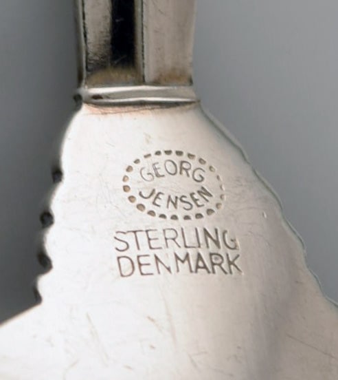 Georg Jensen Acanthus dessert spoon in sterling silver. 12 pcs in stock. - 4