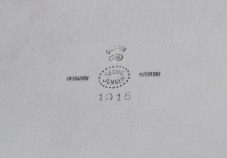 Henning Koppel for Georg Jensen, rare jug in sterling silver. - 6