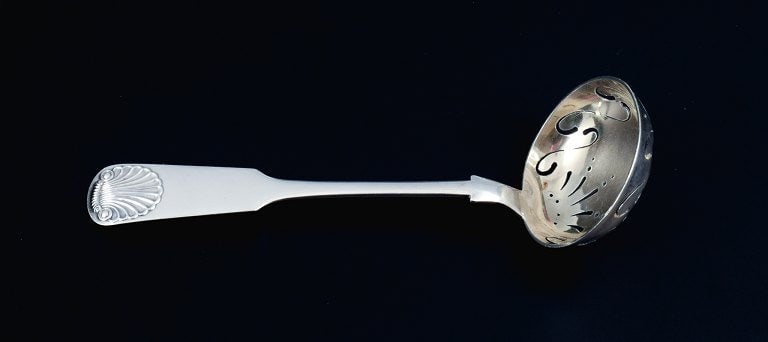 Five pieces of silver cutlery. Georg Jensen and others. - 4