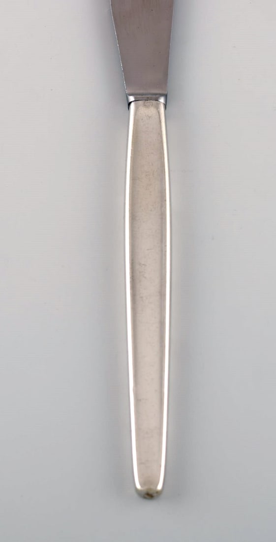 Georg Jensen Cypress lunch knife in sterling silver and stainless steel. - 3
