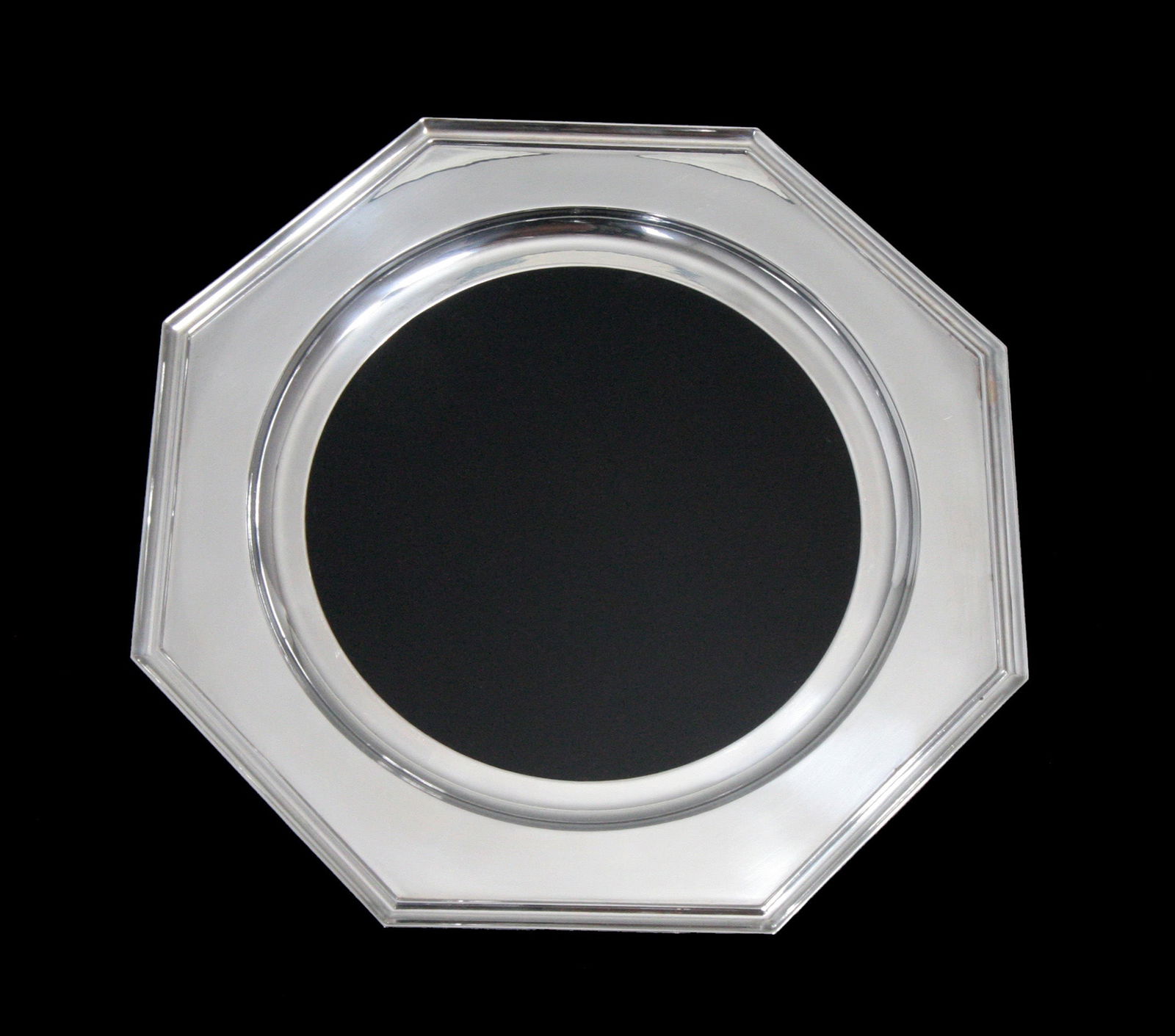 ART DECO - 14 ORIGINAL FRENCH ART DECO SILVER PLATED PRESENTATION PLATTERS (CHARGERS) 1920s (1 of 2)