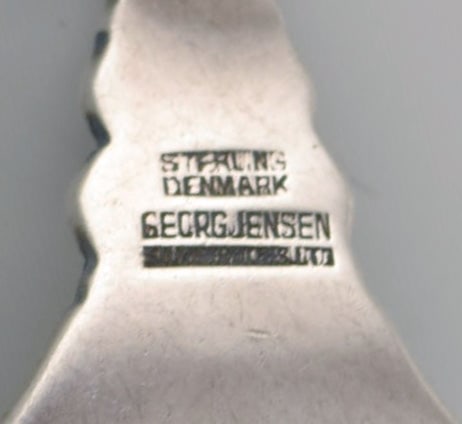 Georg Jensen Acorn fish fork in sterling silver. - 4