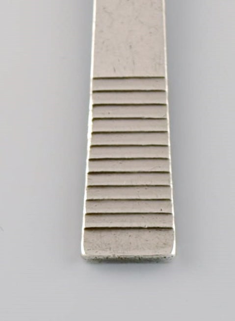 Georg Jensen Parallel / Relief. Teaspoon in sterling silver. Dated 1933-44. - 3