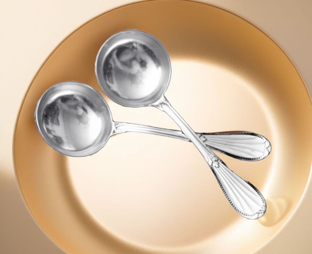 Claude Doutre Roussel - 22 Sterling Silver 19th Century Louis XVI Flatware Serving Pieces, No - 10