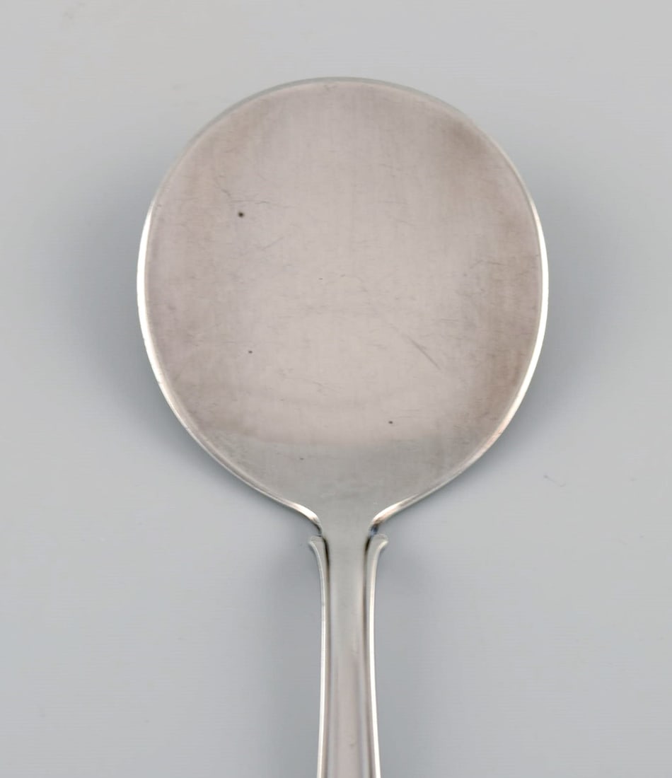 Georg Jensen Lily of the Valley serving spade in sterling silver. Dated 1933-1944. - 2