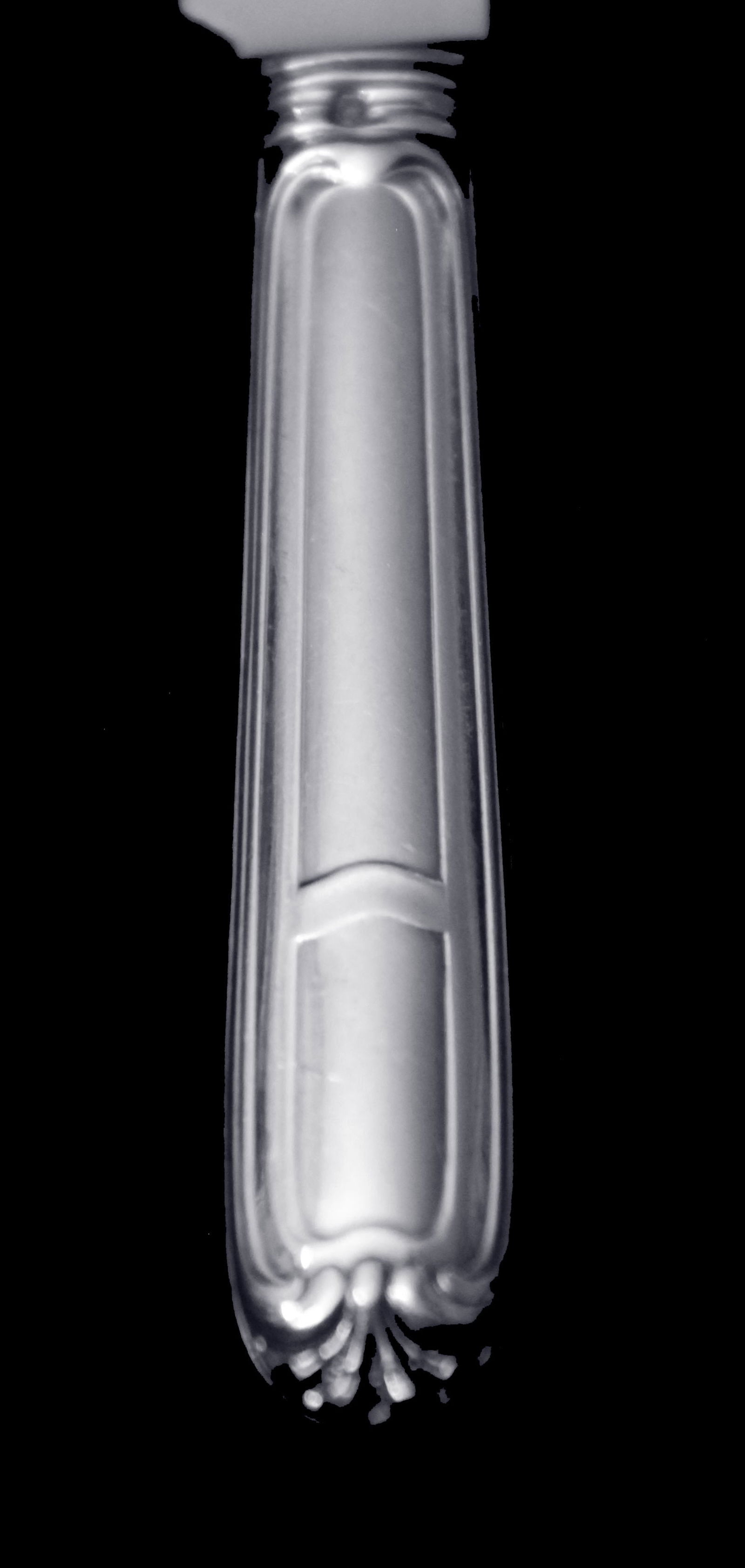 Christofle (Cardeilhac) 88pc. Antique Sterling Silver Flatware Set, Germain Port Royal ! - 9