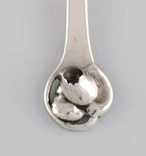 Evald Nielsen teaspoon in sterling silver. 1920s. - 3