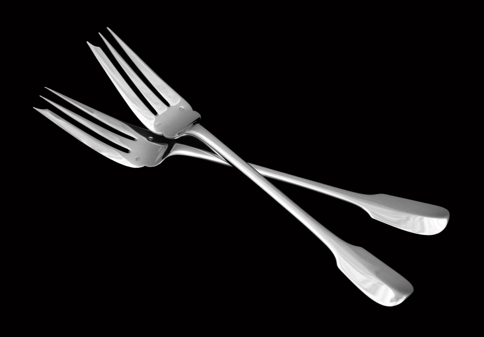 French Antique 19th Century Set of 9 Sterling Silver Flatware Serving Pieces - MAGNIFICENT ! (1 of 9)