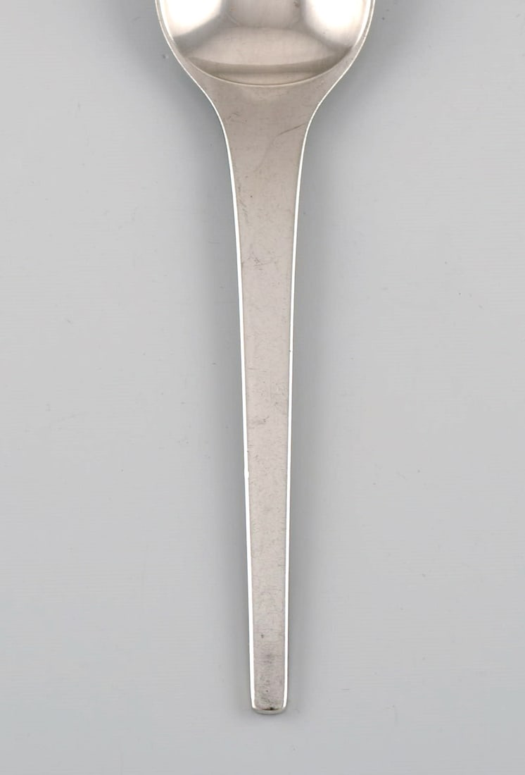 Georg Jensen Caravel dessert spoon in sterling silver. 15 pcs in stock. - 2