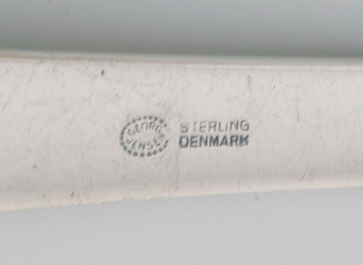 Georg Jensen Caravel dessert spoon in sterling silver. 15 pcs in stock. - 4