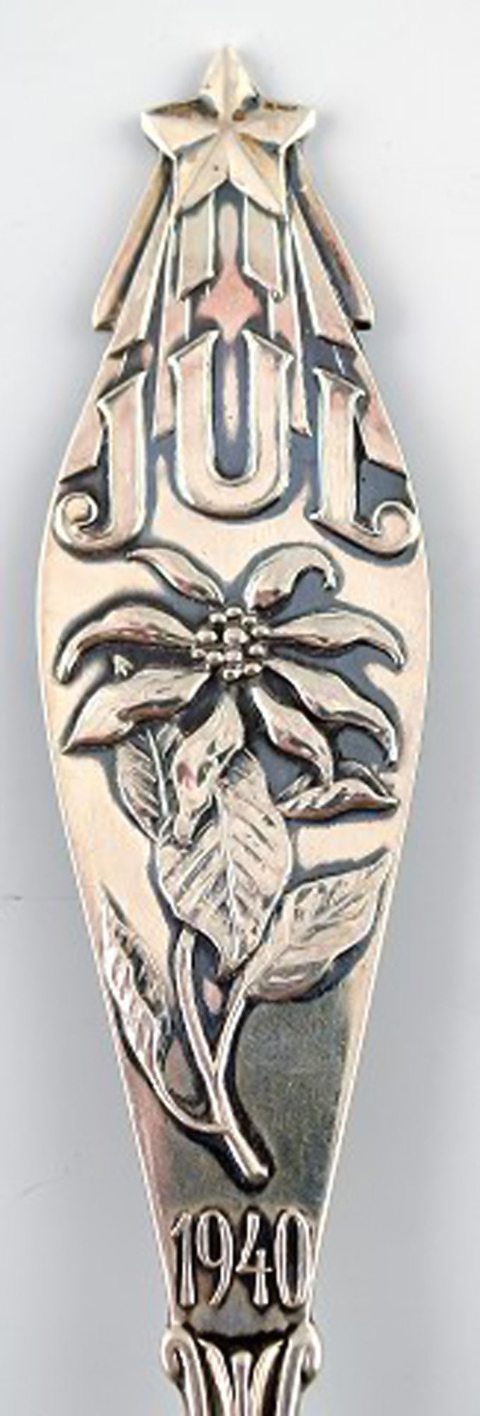 Christmas Spoon from 1940. Produced by Grann and Laglye, Copenhagen. - 2