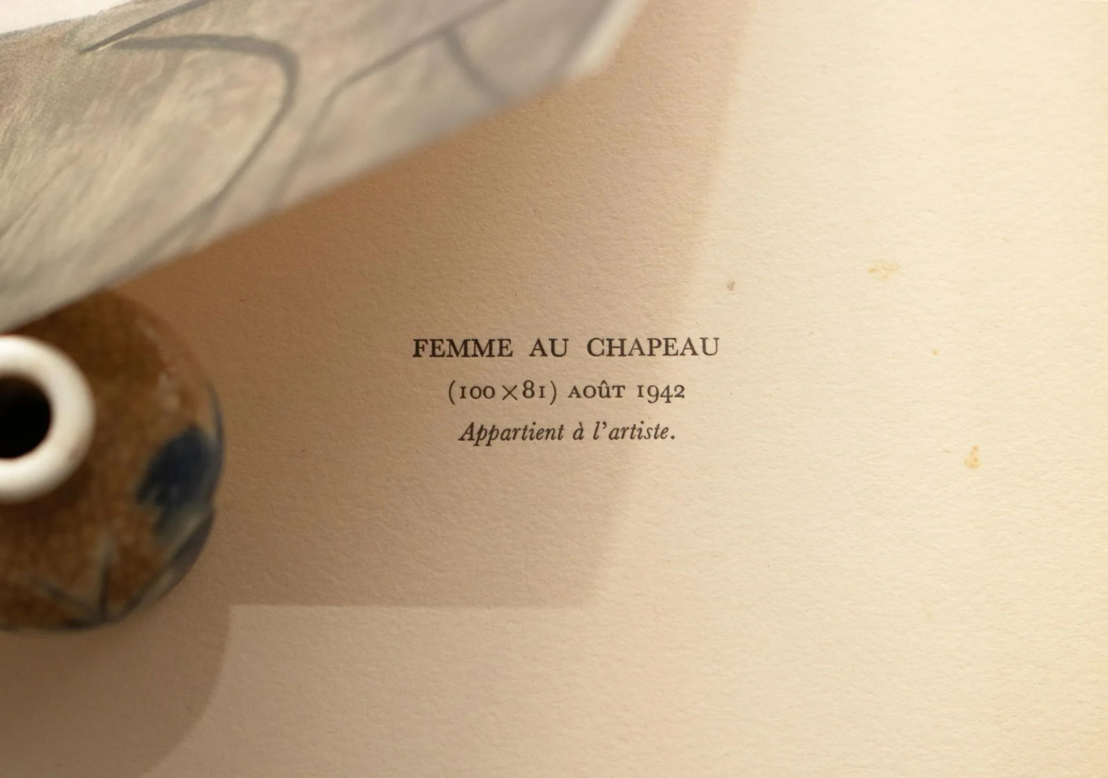 1940s After Pablo Picasso "Woman in a Hat", Limited Edition Period Parisian Offset Lithograph - 8