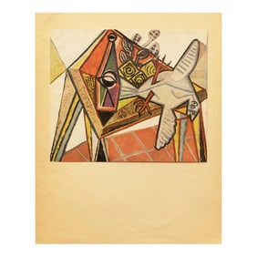 1943 Pablo Picasso "Nature Morte", First Edition Period Offset Lithograph