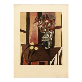 1943 After P. Picasso "Nature Morte", First Edition Period Offset Lithograph