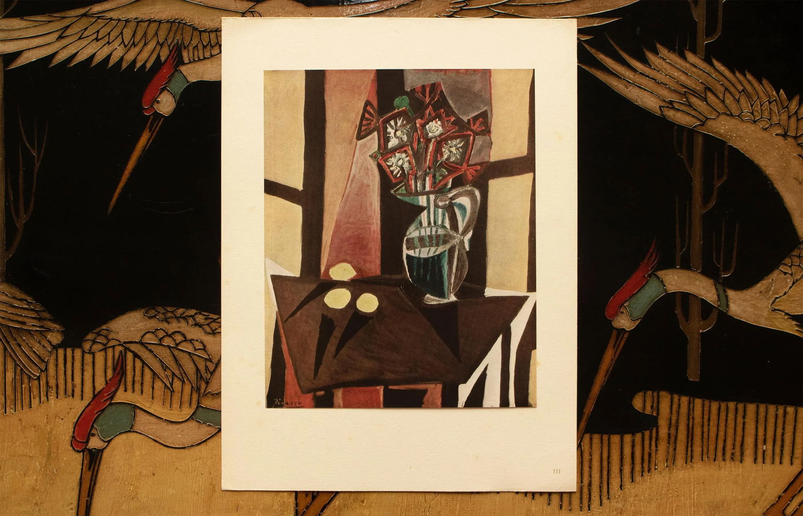 1943 After P. Picasso "Nature Morte", First Edition Period Offset Lithograph - 6