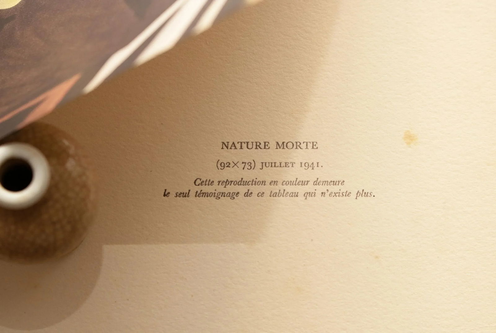 1943 After P. Picasso "Nature Morte", First Edition Period Offset Lithograph - 8