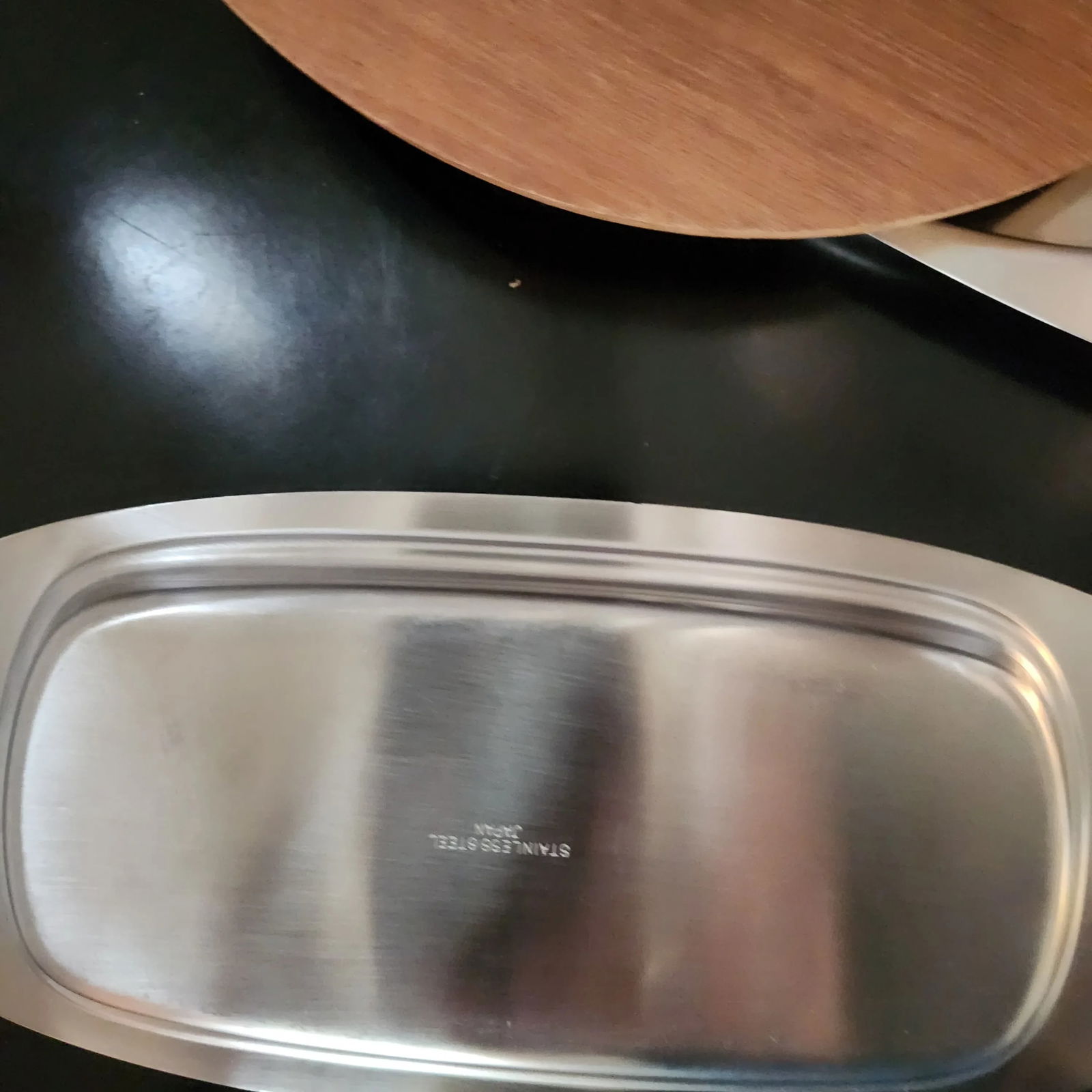 1960s Modern Hostess Cheese Board and Butter Dish Set Japan - 4